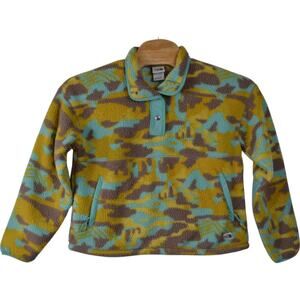 The North Face Women’s Camo Fleece Pullover – Size M